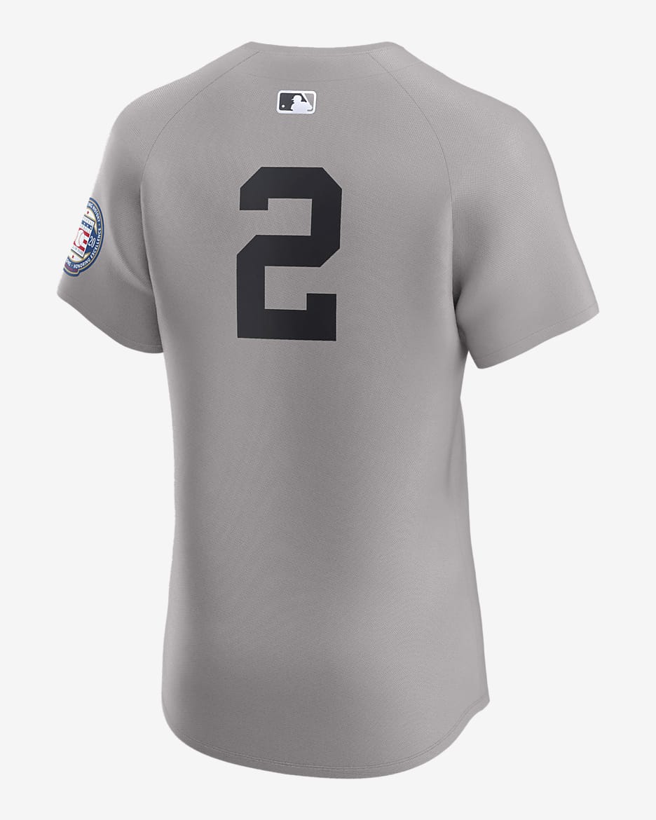 Derek Jeter New York Yankees Men s Nike Dri FIT ADV MLB Elite Jersey. Nike